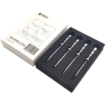 Set of 4 soldering tips for Pinecil soldering iron