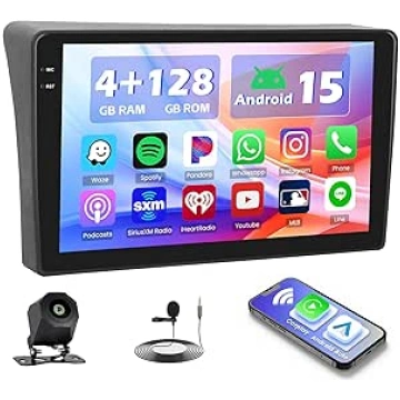 Hikity 4+128G Android 15 Autoradio für Nissan Nava
