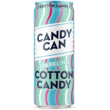 Gāzēts atspirdzinošs dzēriens CANDY CAN, ar cukurv