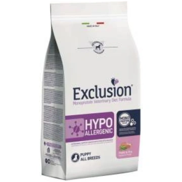 Exclusion Hypoallergenic sausā barība kucēniem ar 