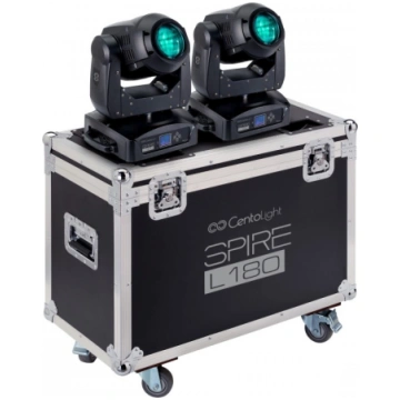 SET 2 TESTE MOBILI LED BEAM CENTOLIGHT SPIRE L180 