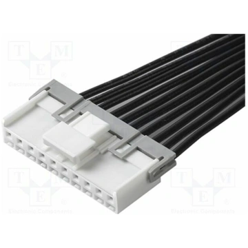 Connector: wire-board; socket; female; PIN: 12; MI