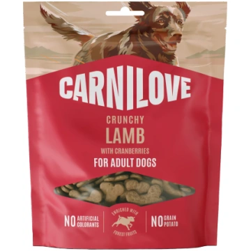 Gardums suņiem – CARNILOVE CRUNCHY Snack Lamb with