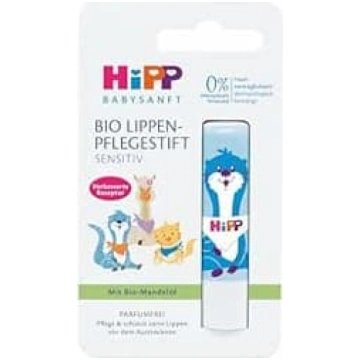 HiPP Babysanft organiskā lūpu kopšanas līdzekļa uz