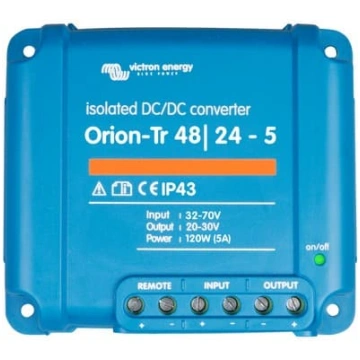 Orion-Tr 48/48-2,5A (120W) Isolated DC-DC conv. | 