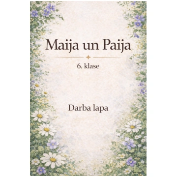 Maija un Paija darba lapa Pamatskola