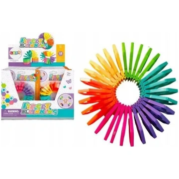 Sajūtu atslodzes spirāles aproce LEANToys — pretst