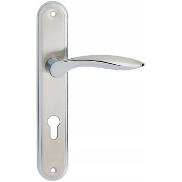 Aptel VB7YC DOOR HANDLE BLANKA 72MM CYL SAT CP 151