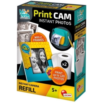 DANTE Lisciani Print Cam 2 ruļļi fotogrāfijām 1018