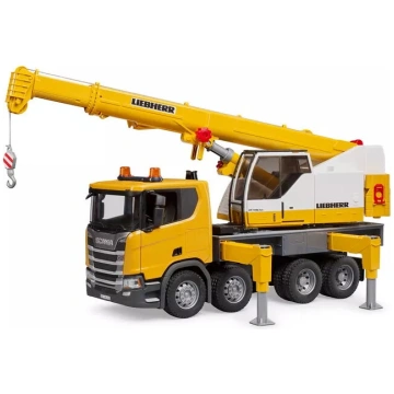 Celtņa auto BRUDER SCANIA Super 560R Liebherr Cran