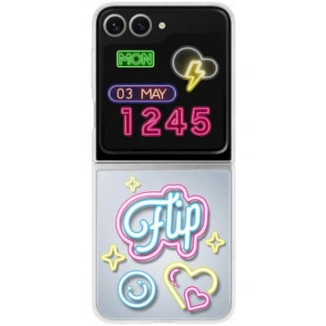 Samsung Flipsuit Case, Galaxy Flip6, transparent -