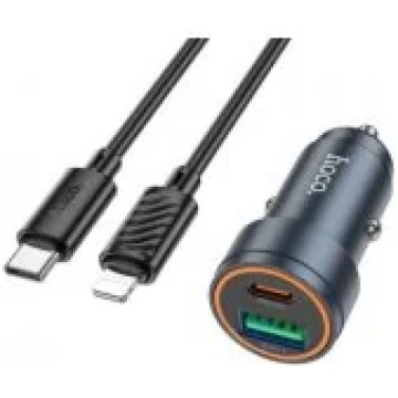 Hoco Z57A USB A/ C QC3.0 PD 30W + cable Lightning 