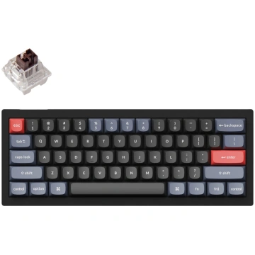 Keychron V4 60% Mechanical Keyboard (ANSI, Carbon 