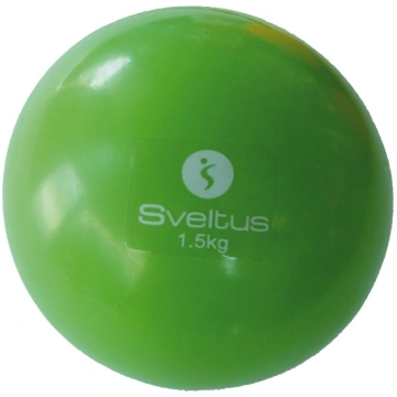 Weighted Ball SVELTUS 1,5kg D12,3cm Green | 636SV0