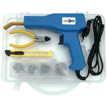 Plastic welder gun 43W with hot staples (200pcs) s