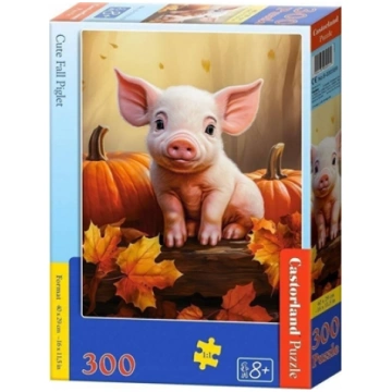 Castorland Puzzle 300 Cute Fall Piglet CASTOR 6145