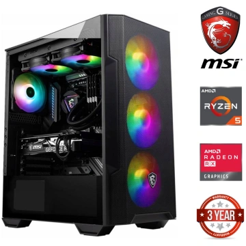 Stacionārs dators Mdata Gaming Ryzen 5 5500, DDR4