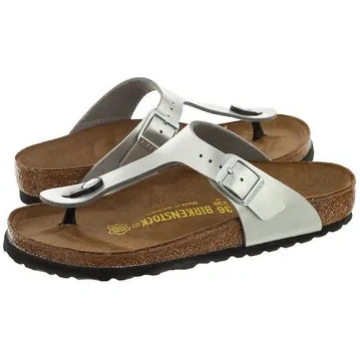 Birkenstock Gizeh Silver 043851 (BK13-d) apavi