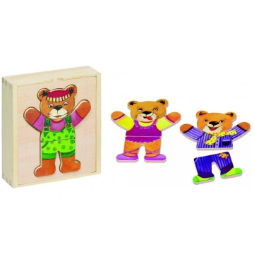 Goki Koka puzle kārbiņā - 8 Lāči, 2gbx8, 2 gadi, 5
