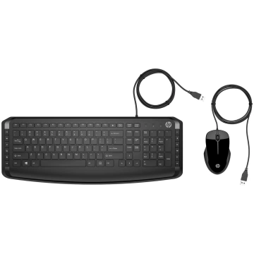 HP Wired Keyboard Mouse 250 GR 9DF28AA#ABD