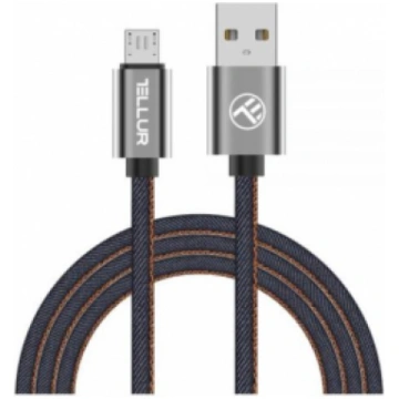 Tellur Data cable, USB to Micro USB, 1m denim TLL1