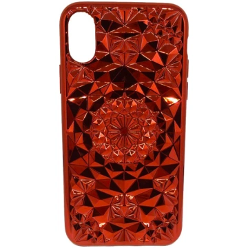 GreenGo Apple iPhone X 3D Case Red