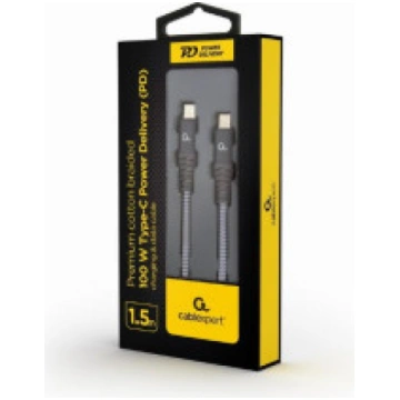 CABLE USB-C PD 1.5M/CC-USB2B-CMCM100-1.5M GEMBIRD
