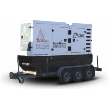 Lietots - Trīsfāzu ģenerators 160 kW (uz piekabes)