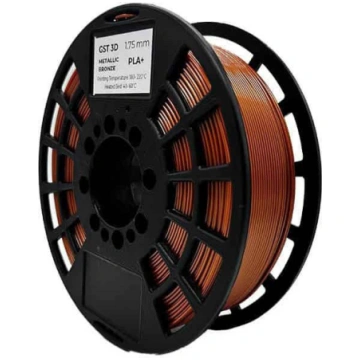 Metālisks bronzas PLA+ diegs (Filament) 1.75mm 1kg