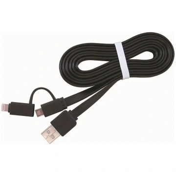 CABLE LIGHTNING +MICRO USB TO/AM 1M CC-USB2-AMLM2-