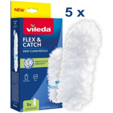Vileda Flex&Catch dustpan refills, 5 pcs. 177664