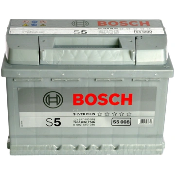 Akumulators Bosch S5, 12 V, 77 Ah, 780 A