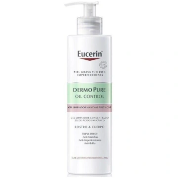 Dermopure Triple Effect Cleansing Gel 400 ml Eucer