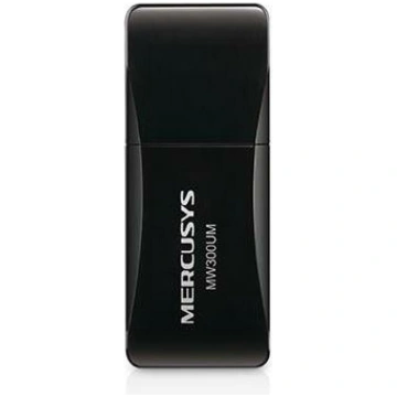 Mercusys Bezvadu Mini USB Adapteris MW300UM, 300 M