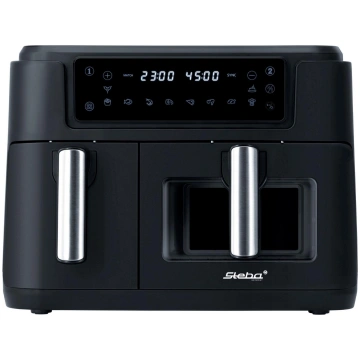 Steba double hot air fryer HF 9500 DUO (black, 2,4