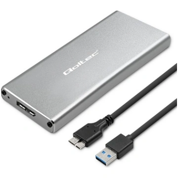 Obudowa | kieszeń na dysk M.2 SSD | SATA | NGFF | 