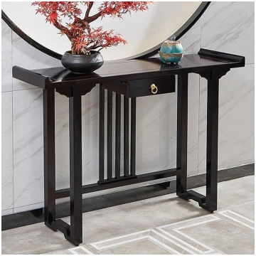 IBOWZ Sturdy Wooden Console Table, Modern Entrance