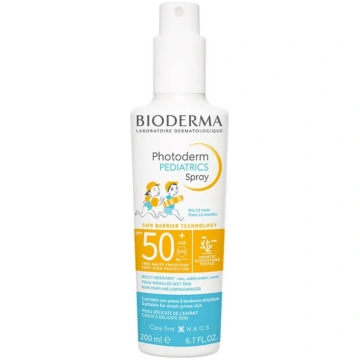 Bioderma Photoderm Pediatrics Spray SPF 50+ ūdensi