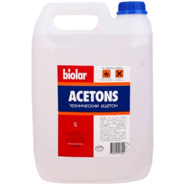 Šķīdinātājs BIOLAR Acetons 0.5L 4750494000562
