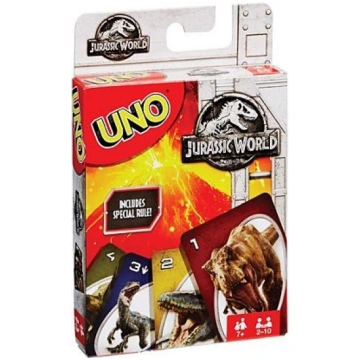 FLK66 Uno Jurassic World Mattel/Tactic/Hasbro