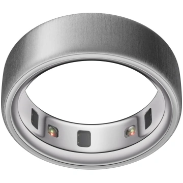 Oura Ring 4 viedais gredzens, matēts sudrabs - 5