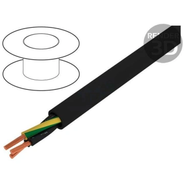Wire; JZ-500-BK; JZ; 3G2.5mm2; unshielded; 300V,50