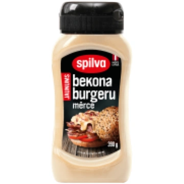 SPILVA Bekona burgeru mērce Latvija 390g (1/8) Nav