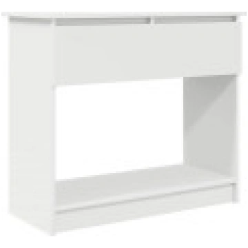 Konsole ar atvilktnēm Balta 85.5x38.5x74.5 cm [Kon