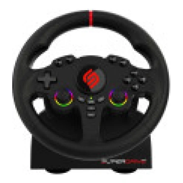 Subsonic Steering Wheel Superdrive 220 RS Black US