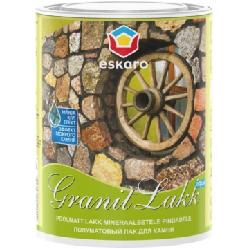 Spīdīga laka akmenim Eskaro Granit Lakk Aqua