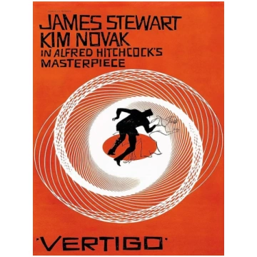 FILMA VERTIGO 1958 ASV SAUL BASS JAMES STEWART HIT
