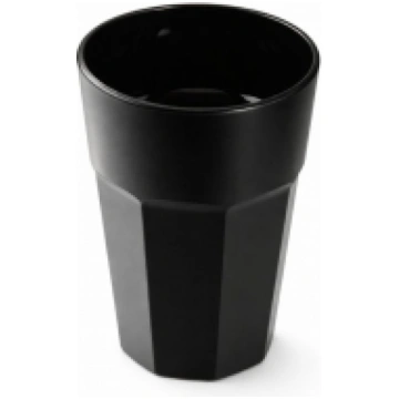 GRANITY GLĀZE 350ML, MELNA, PP, MORI 2A IT72BIGR35