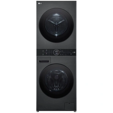 LG WashTower WT1210BBF washer/dryer set - front lo