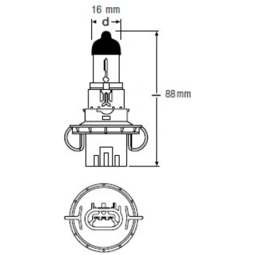 Osram H13 spuldze 9008 9008